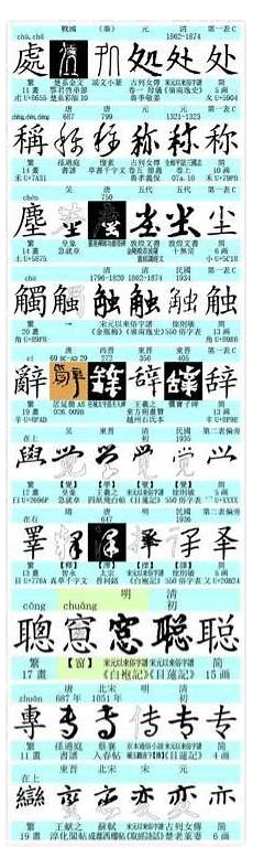 《通用规范汉字表》